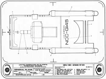 Sherman Class Cargo Vessel - Top View