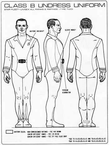 Class B Undress Uniform - Unisex/All Ranks Type Two
