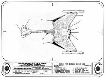 K'T'inga Class Klingon Warship