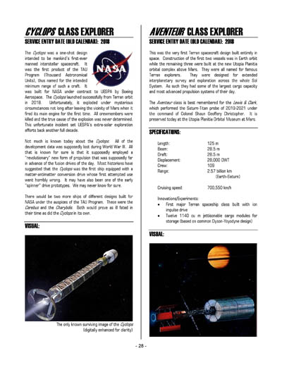 Federation Spaceflight Chronology - Terran Orientation - Prime One Timeline - Compilation Version