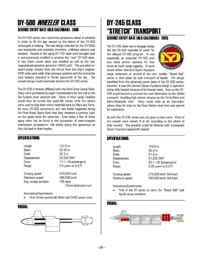 Federation Spaceflight Chronology - Terran Orientation - Prime One Timeline - Compilation Version