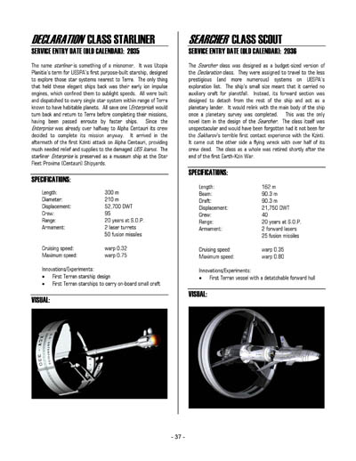 Federation Spaceflight Chronology - Terran Orientation - Prime One Timeline - Compilation Version