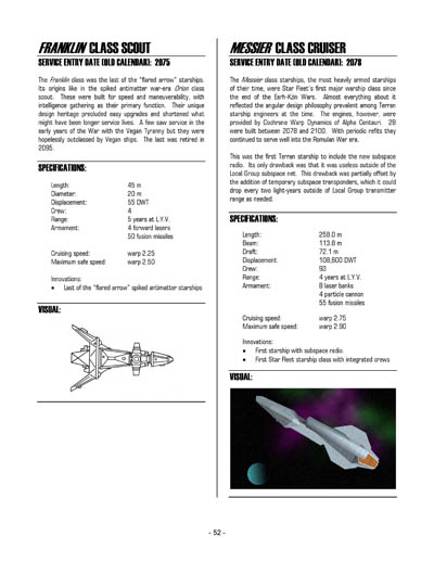 Federation Spaceflight Chronology - Terran Orientation - Prime One Timeline - Compilation Version