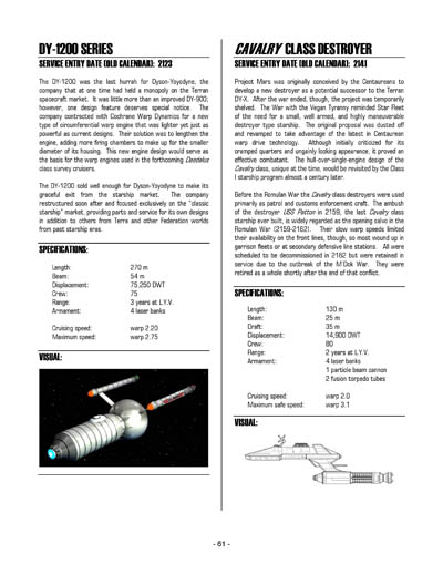 Federation Spaceflight Chronology - Terran Orientation - Prime One Timeline - Compilation Version