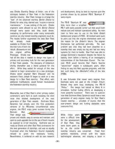 Federation Spaceflight Chronology - Terran Orientation - Prime One Timeline - Compilation Version