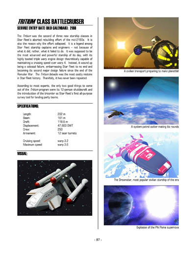 Federation Spaceflight Chronology - Terran Orientation - Prime One Timeline - Compilation Version