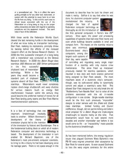 Federation Spaceflight Chronology - Terran Orientation - Prime One Timeline - Compilation Version