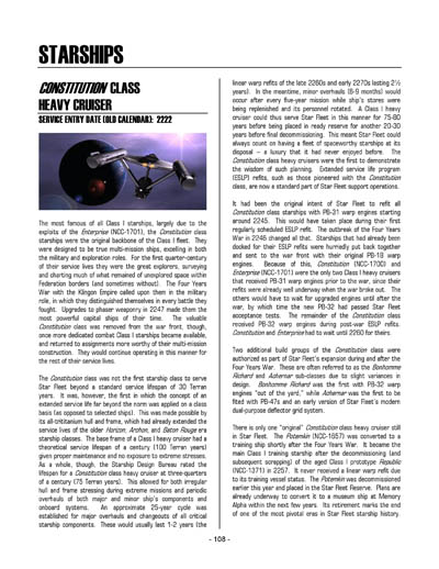 Federation Spaceflight Chronology - Terran Orientation - Prime One Timeline - Compilation Version