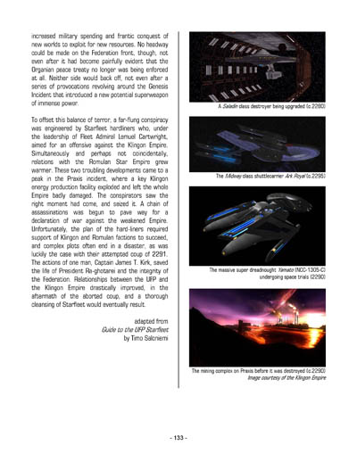 Federation Spaceflight Chronology - Terran Orientation - Prime One Timeline - Compilation Version