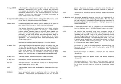 Federation Spaceflight Chronology - Terran Orientation - Prime Two Edition - Modified Okuda Timeline