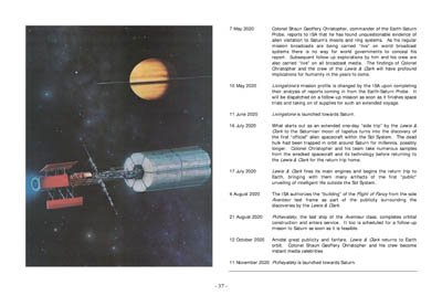 Federation Spaceflight Chronology - Terran Orientation - Prime Two Edition - Modified Okuda Timeline