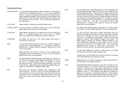 Federation Spaceflight Chronology - Terran Orientation - Prime Two Edition - Modified Okuda Timeline