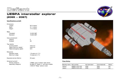 Federation Spaceflight Chronology - Terran Orientation - Prime Two Edition - Modified Okuda Timeline