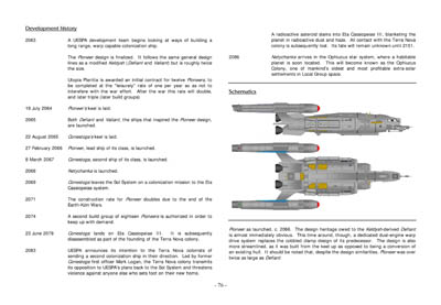Federation Spaceflight Chronology - Terran Orientation - Prime Two Edition - Modified Okuda Timeline