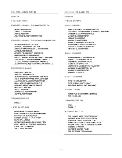 Federation Spaceflight Chronology - Terran Orientation - Volume 1