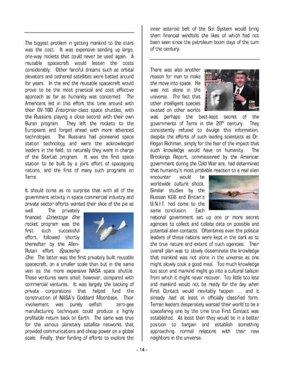 Federation Spaceflight Chronology - Terran Orientation - Volume 1