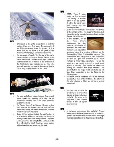 Federation Spaceflight Chronology - Terran Orientation - Volume 1