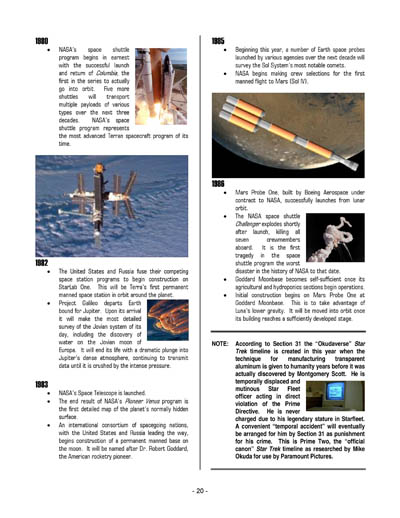 Federation Spaceflight Chronology - Terran Orientation - Volume 1