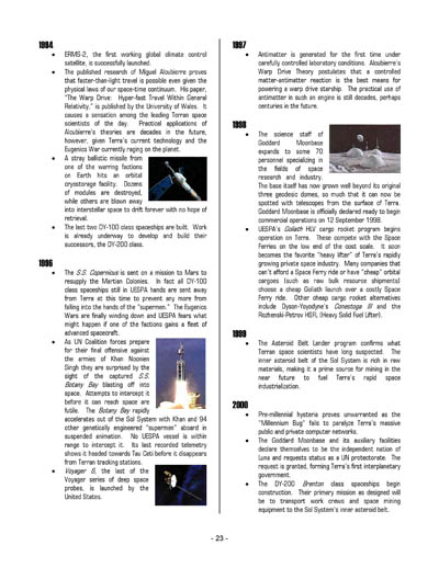 Federation Spaceflight Chronology - Terran Orientation - Volume 1
