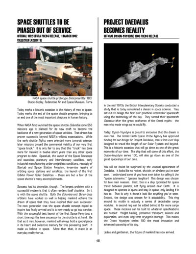 Federation Spaceflight Chronology - Terran Orientation - Volume 1