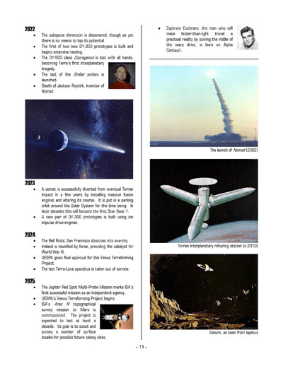 Federation Spaceflight Chronology - Terran Orientation - Volume 2