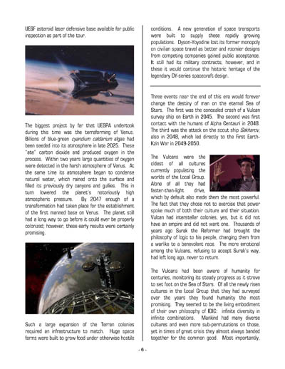 Federation Spaceflight Chronology - Terran Orientation - Volume 3