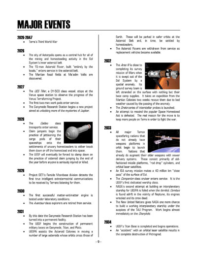 Federation Spaceflight Chronology - Terran Orientation - Volume 3