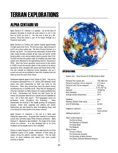 Federation Spaceflight Chronology - Terran Orientation - Volume 3