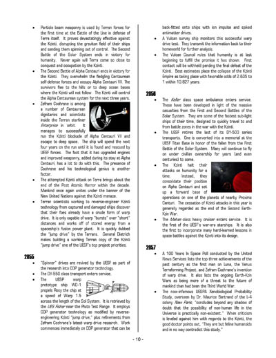 Federation Spaceflight Chronology - Terran Orientation - Volume 4