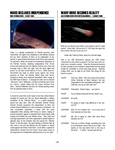 Federation Spaceflight Chronology - Terran Orientation - Volume 4