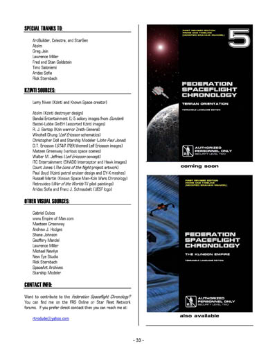 Federation Spaceflight Chronology - Terran Orientation - Volume 4