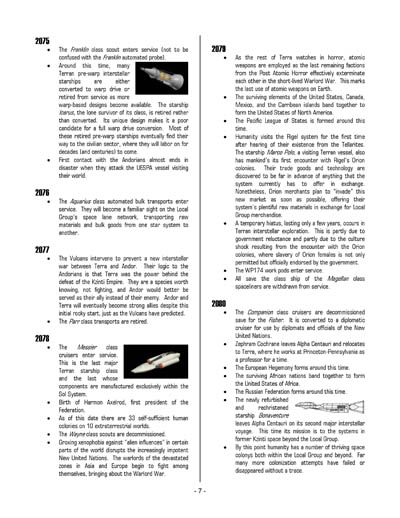Federation Spaceflight Chronology - Terran Orientation - Volume 5