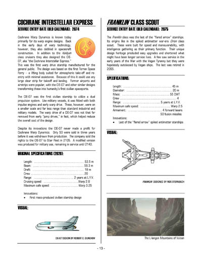 Federation Spaceflight Chronology - Terran Orientation - Volume 5