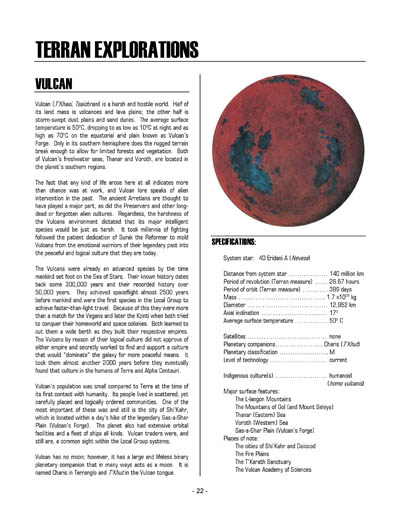 Federation Spaceflight Chronology - Terran Orientation - Volume 5