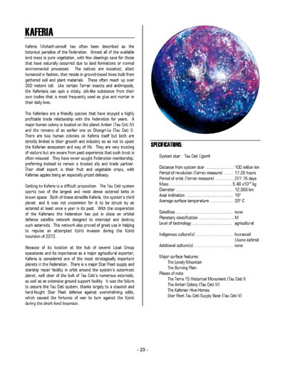 Federation Spaceflight Chronology - Terran Orientation - Volume 5