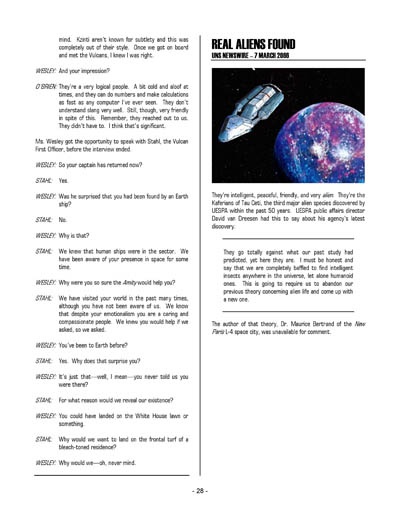 Federation Spaceflight Chronology - Terran Orientation - Volume 5