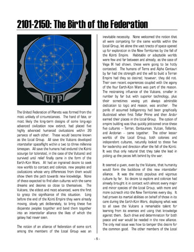 Federation Spaceflight Chronology - Terran Orientation - Volume 6