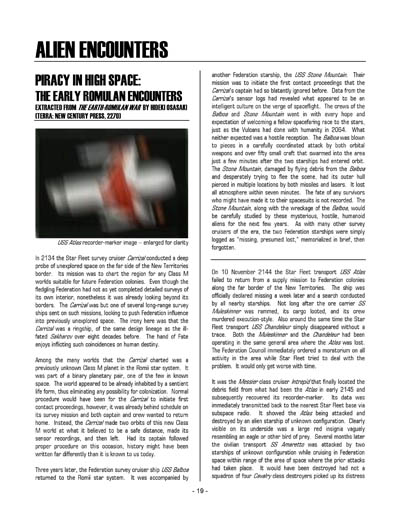 Federation Spaceflight Chronology - Terran Orientation - Volume 6