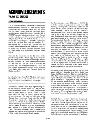Federation Spaceflight Chronology - Terran Orientation - Volume 6