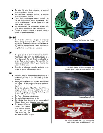 Federation Spaceflight Chronology - Terran Orientation - Volume 7