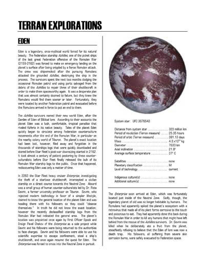 Federation Spaceflight Chronology - Terran Orientation - Volume 7