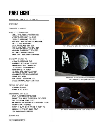 Federation Spaceflight Chronology - Terran Orientation - Volume 8
