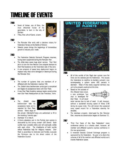 Federation Spaceflight Chronology - Terran Orientation - Volume 8