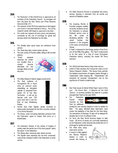 Federation Spaceflight Chronology - Terran Orientation - Volume 8