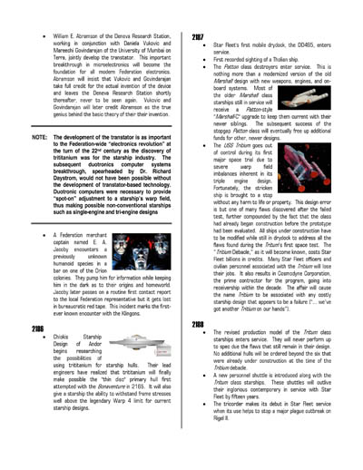 Federation Spaceflight Chronology - Terran Orientation - Volume 8