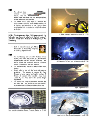 Federation Spaceflight Chronology - Terran Orientation - Volume 8