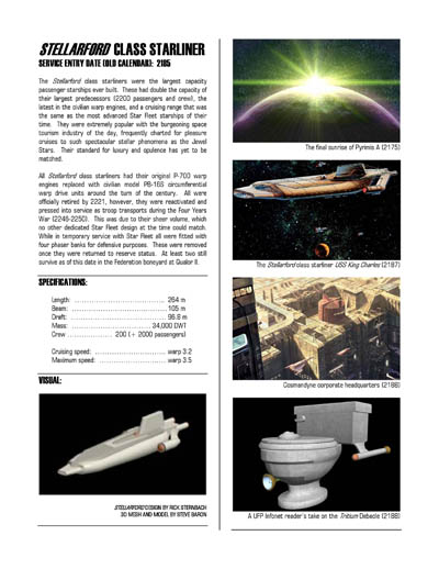 Federation Spaceflight Chronology - Terran Orientation - Volume 8