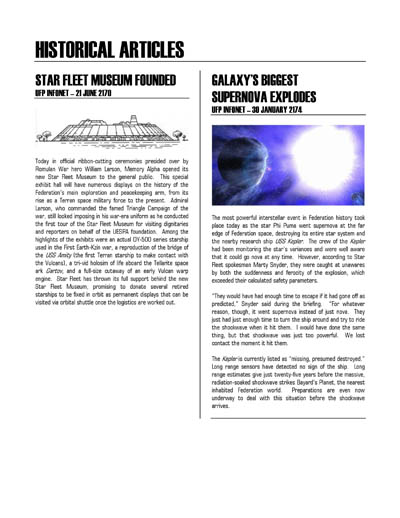 Federation Spaceflight Chronology - Terran Orientation - Volume 8