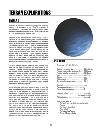 Federation Spaceflight Chronology - Terran Orientation - Volume 9