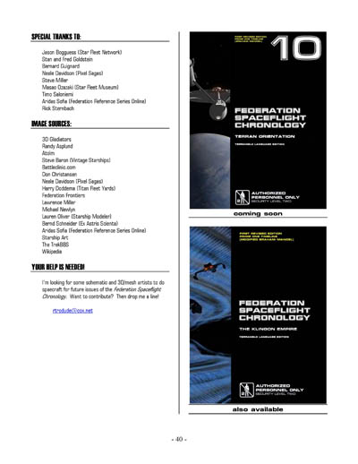 Federation Spaceflight Chronology - Terran Orientation - Volume 9